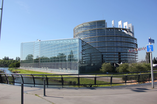 European Union Parliament building – amazing architecture!