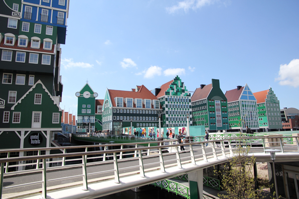 Pretty interesting buildings in Zaandam, a city north of Amsterdam