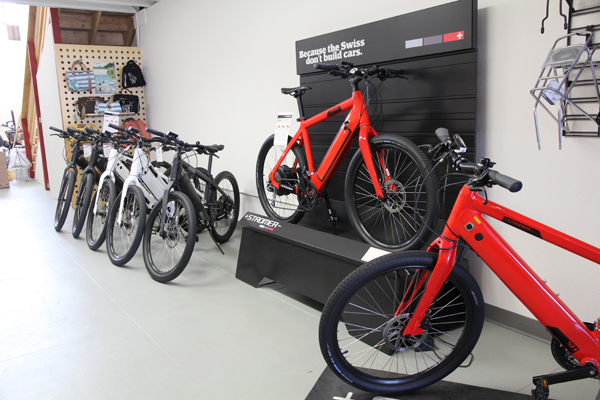 Stromer e-bikes is made in Switzerland. 