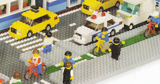 Lego's own cycle track