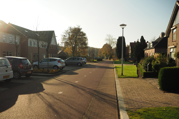 Here, cars are guests on a cycle street or fietsstraat in Dutch.